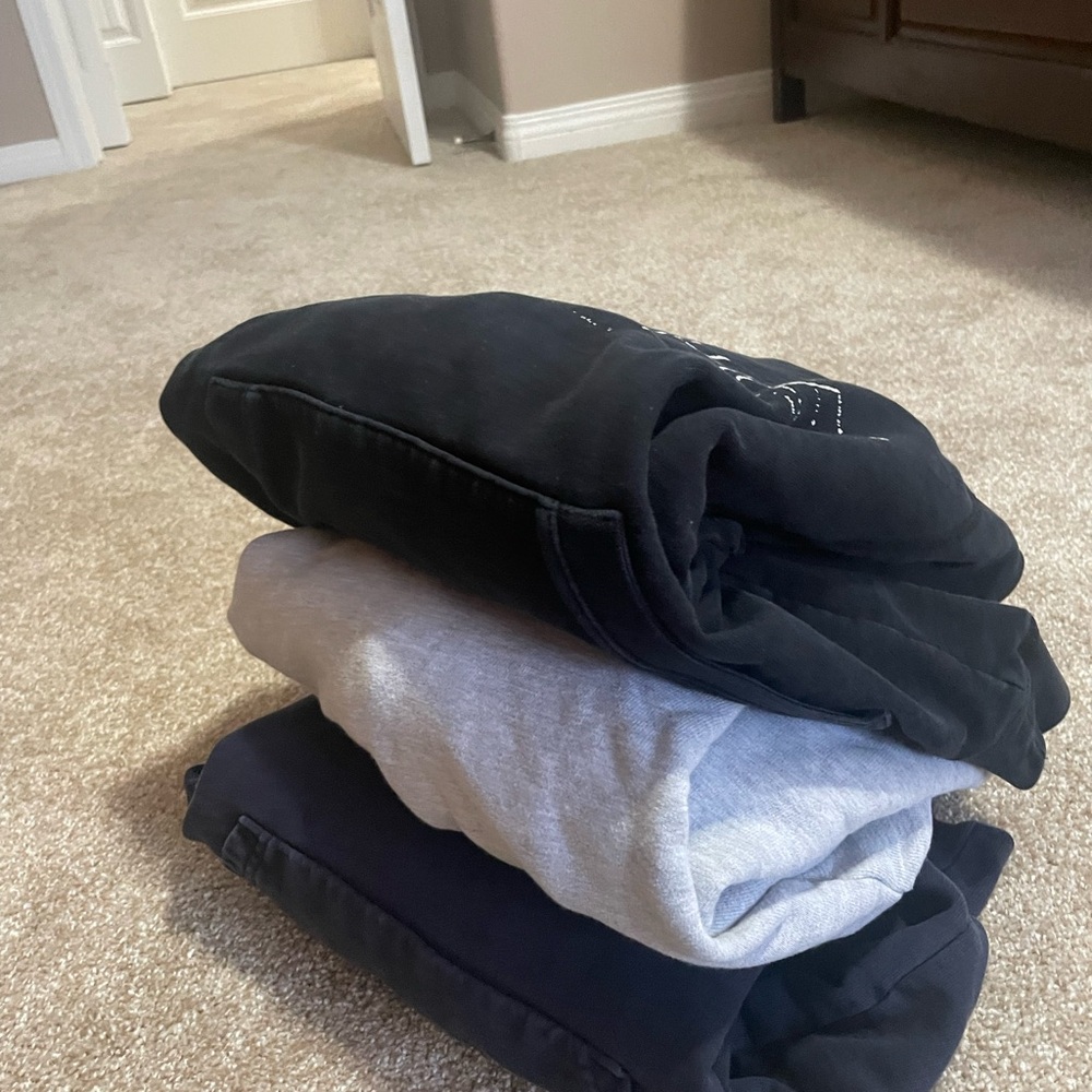 Cozy Hoodie Bundle - Black, Gray, Navy